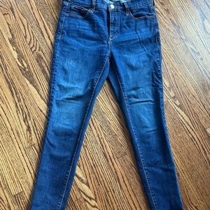 GAP Women's Dark Blue Skinny Jeans